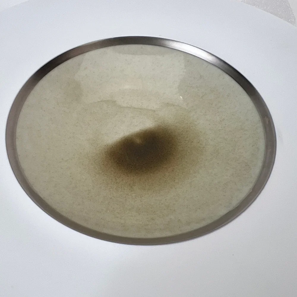 Hering Berlin‎ Porcelain Silent Brass Platinum Pasta Plate